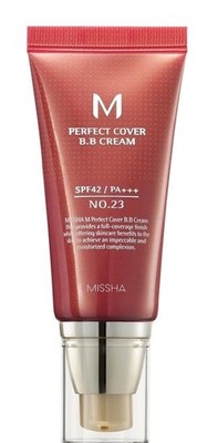 Missha M Perfect Cover BB Cream SPF42 PA+++  50ml No. 23 Natural Beige & No 27
