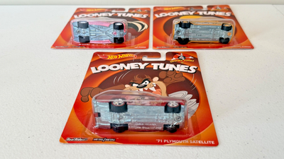 HOT WHEELS Premium 2014 LOONEY TUNES Pop Culture, Complete Set 6 +