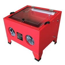 25gal Sand Blast Abrasive Cabinet With Gun Hose Gloves Nozzles Sandblaster Media 25gal Sand Blast Abrasive Cabinet With Gun Hose Gloves Nozzles Sandblaster Media