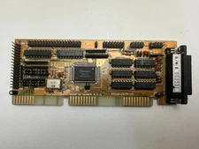 Vintage ISA Multi I/O Controller Card Winbond W83757F Floppy IDE Serial Parallel