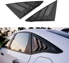 Matte Black Rear Window Louvers for 2022-2026 Honda Civic Sedan – Sport Vent