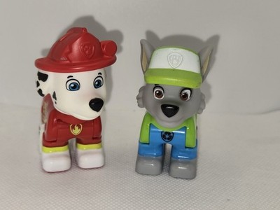 PAW Patrol Mega Bloks Figures Marshall Rocky Duplo Compatible