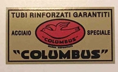Columbus 1972 Rahmen Aufkleber