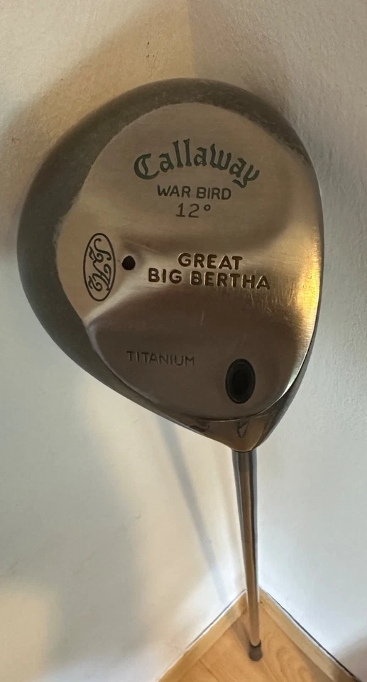 Callaway Great Big Bertha Warbird Titanium Driver – 12° – Flex L – RH – gebrauch