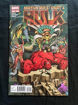 Hulk #56 (2012) - Mayan Rule Pt 4, Red Hulk, Alpha Flight, Machine Man