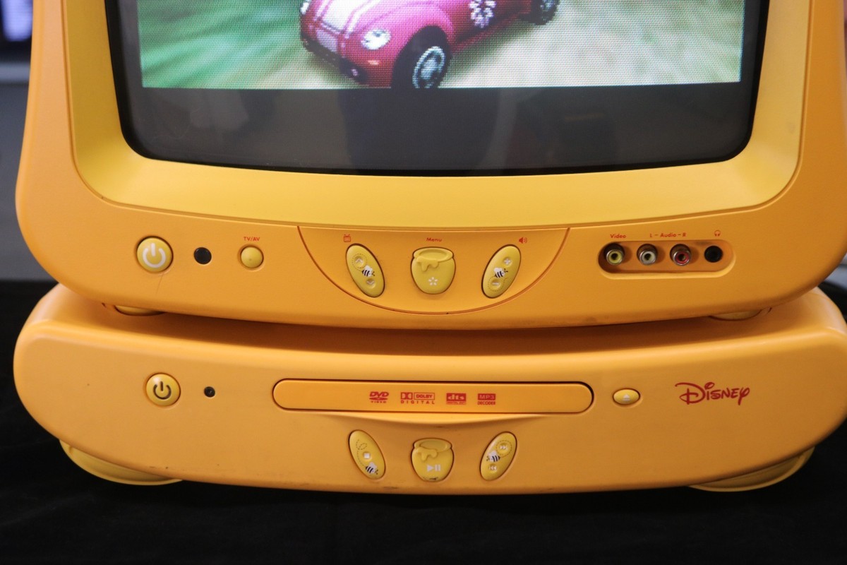 Disney Winnie The Pooh Tube TV CRT 13