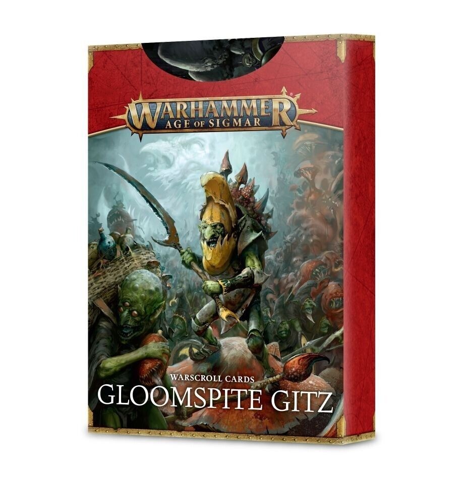 Карты Warscroll Warhammer Age of Sigmar Мрачный шпиль Гитц GWS 89-64 5790₽