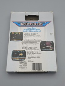 Gradius (Nintendo NES 1986 Circle SOQ 5 vite) senza manuale - testato!