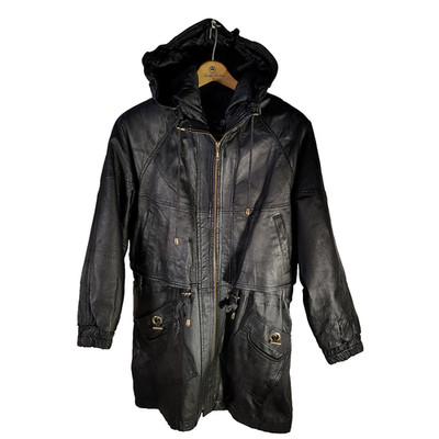 Genuine Marco Morani Miland New York Women's Black Leather Jacket Medium
