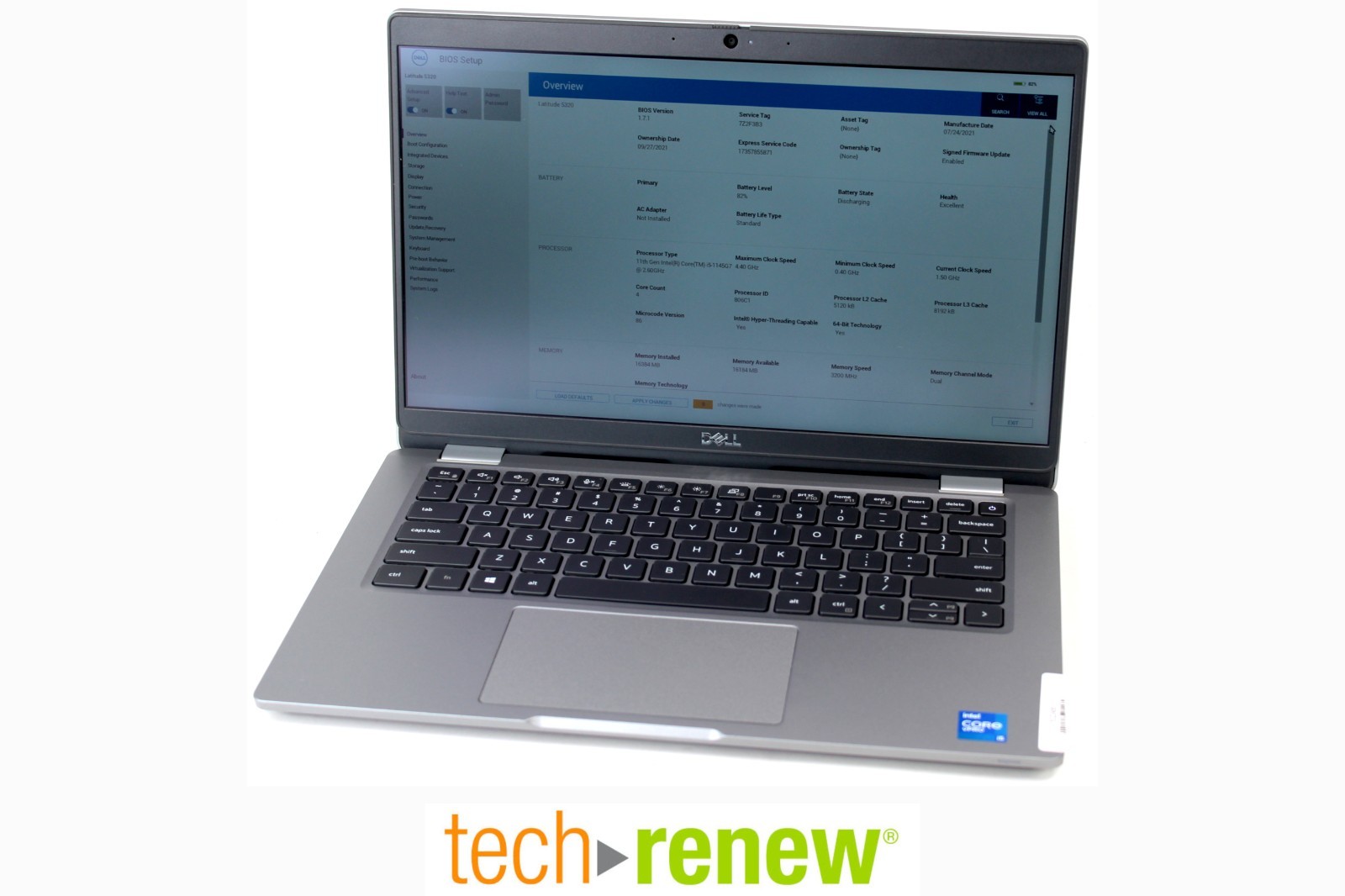 Dell Latitude 5320 | i5-1145G7 | 512GB SSD | 16GB RAM | No OS/Charger | Worn
