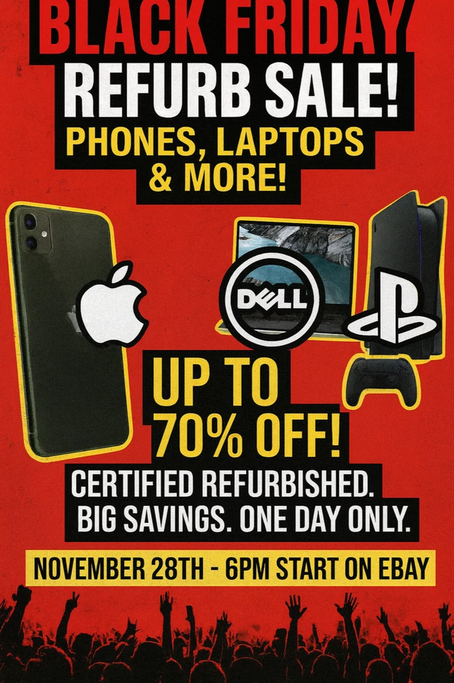 Black Friday Mega Deals on Apple, Samsung Smart Phones, PS5