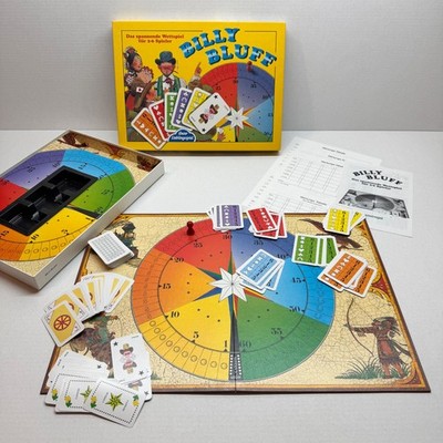 BILLY BLUFF - Brettspiel Unser Lieblingsspiel Vintage komplett 2-6 Spieler 1997