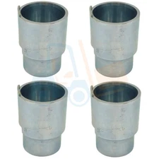4 PCS 50mm Lifts Extension Raising Columns Truck Adapters for Lift Trays