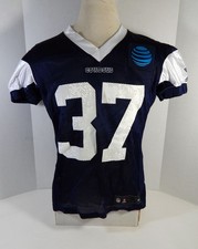 2018 Dallas Cowboys Donovan Wilson #37 Game Issued Navy Practice Jersey 48 542