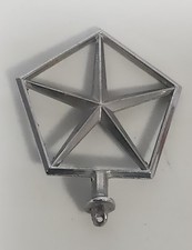 Chrysler Vintage Hood Ornament Emblem Badge Decal Logo Oem Genuine Original