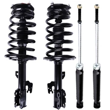4pcs Front Complete Shock Spring and Rear Strut Absorber For Toyota Sienna 05-10