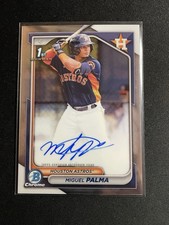 2024 Bowman Chrome Miguel Palma Auto Card