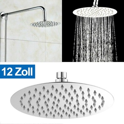 Kopfbrause Rainshower Luxus Edelstahl Regendusche Brausekopf Duschkopf V304