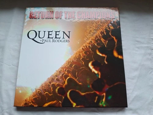 QUEEN RETURN OF THE CHAMPIONS 3 x LP VINYL  1st press 2005 rare!!  *MINT*