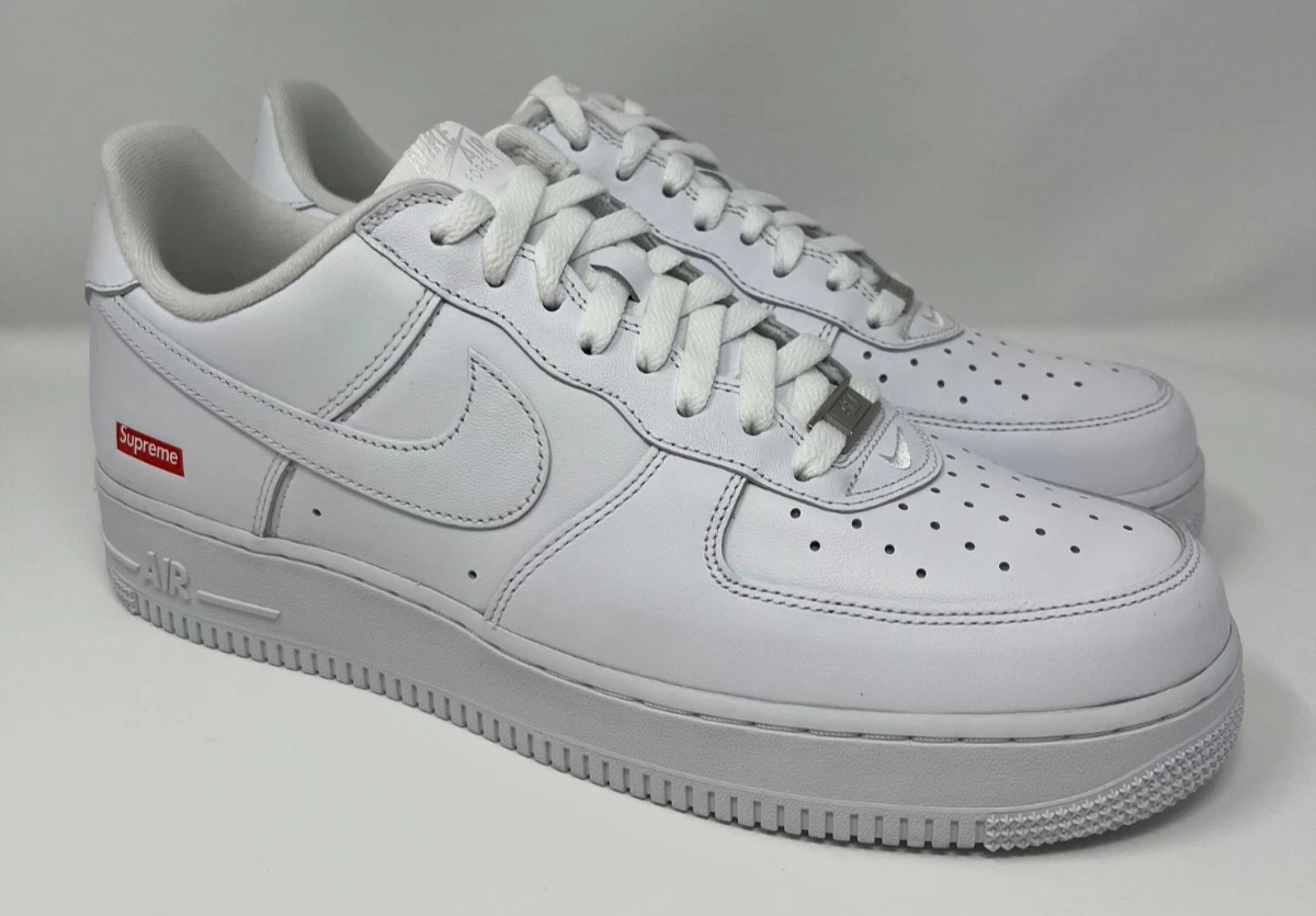 【ブリリアントティアラ⠀】Supreme Air Force 1 ホワイト Buy Supreme x Nike Air Force 1 Low 'Box Logo - White' - CU9225 100