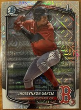 2025 Bowman Chrome Jhostynxon Garcia Megabox 1st Bowman #BCP-43