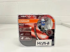 Tried-on: 2x OSRAM HB4 9006 Night breaker Laser +150% 9006NL-HCB 12V Made in USA