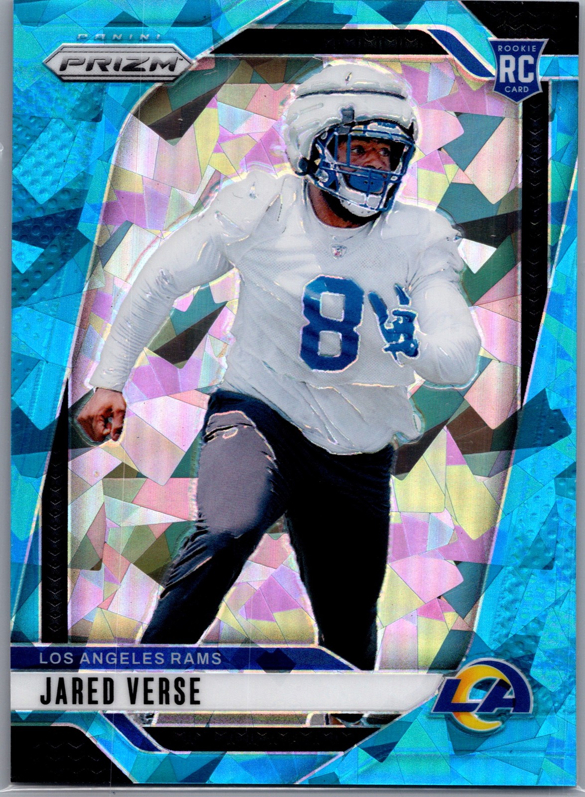 2024 Panini Prizm #341 Jared Verse Blue Ice #/99
