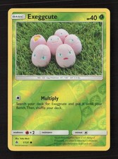 Exeggcute Common Reverse Holo SM - Forbidden Light 1/131 LP Pokémon TCG
