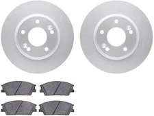 For 2020-2022 Kia Soul Brake Pad and Rotor Kit Front Dynamic Friction 33645GKHM