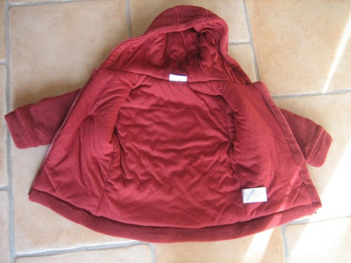 Herbstjacke Fleecejacke Mädchenjacke Gr. 86 TOP* - Bild 3 von 3