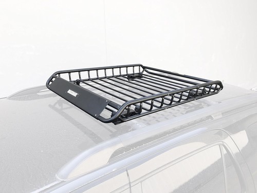 MaxxHaul 70115 Universal Steel Roof Rack Car Top Cargo Carrier Basket 150 lb - Picture 5 of 6