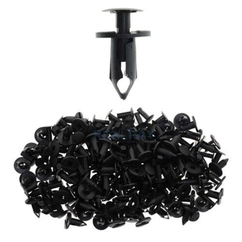 Car Plastic Rivets Retainer Bumper Push Fastener Clips for 8MM Hole 50pcs - Bild 2 von 5