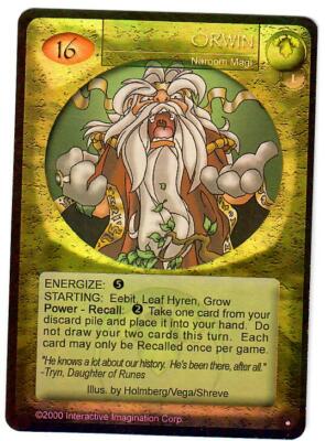 TC 33 Magi Nation Duel ''Orwin'' Foil