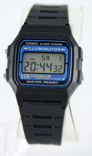 Casio Digital Retro Illuminator Watch F-105 - Picture 5 of 5