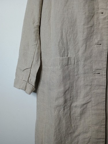 NEW J. Jill Love Linen Duster Jacket Natural XL - Picture 3 of 6