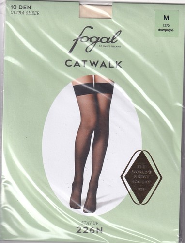 Bas jarretière FOGAL CATWALK 226N 4 coloris. S - M - L. Ultra sheer stay-ups. - Zdjęcie 7 z 21