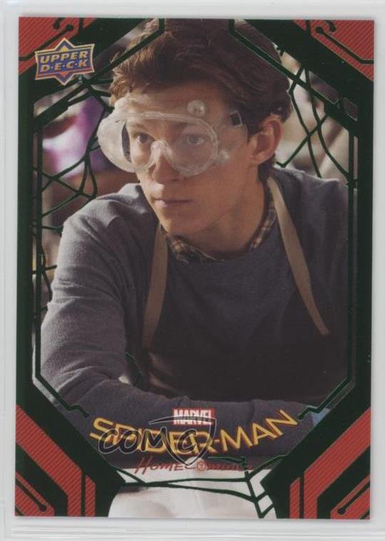 2017 Marvel Spider-Man Homecoming Green Foil Peter Parker Web Chemistry #9 4rs
