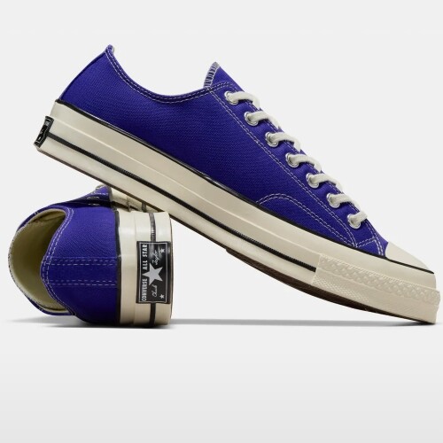Size 13 - Converse Chuck 70 Low Night Indigo Sneakers A09469C LOW TOP Unisex Converse Chuck 70 Seasonal Colour Low Top Night  main image 4