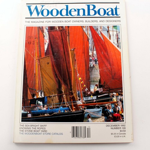 6 WOODEN BOAT MAGAZINE - 1992 Complete Issues 104 thru 109 Boat Building - Picture 8 of 8