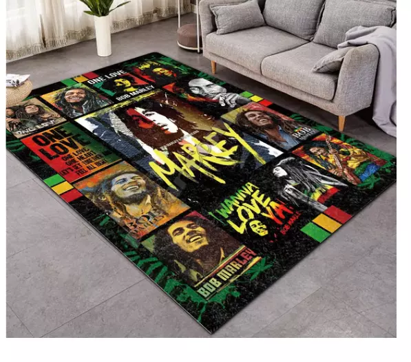 Legendary Bob Marley Rug Carpet 120 X 180cm