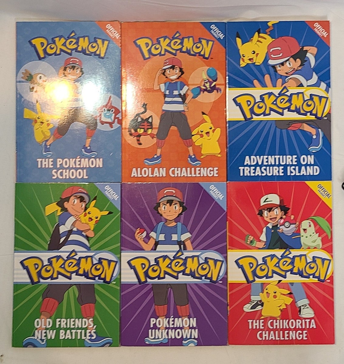 Pokemon Super Series Books 9-14 Box Set By Tracey West Paperback