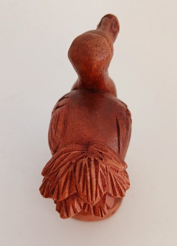 Dodo Bird Handmade Wooden Sculpture From Mauritius Africa Cute - Picture 5 of 5