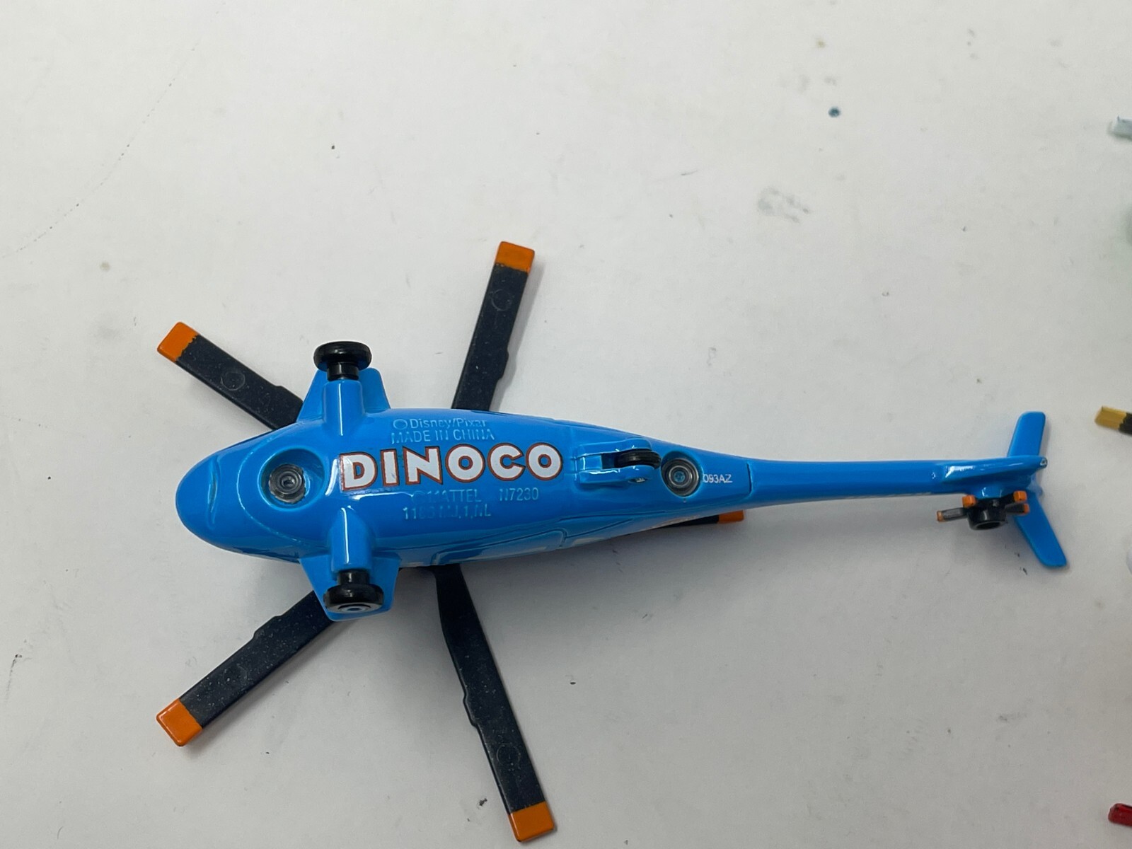 Disney Pixar Cars Ron Hover/Kathy Copter/Vasquez/Dinoco HELICOPTER Lot of 4 - Picture 6 of 7