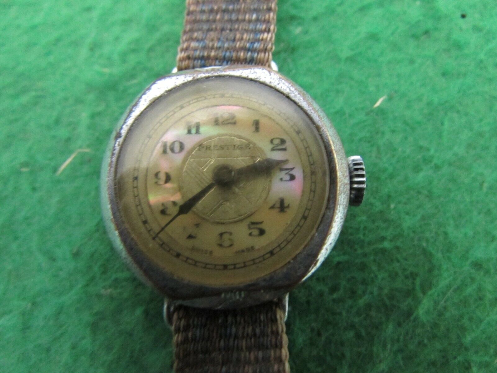 Antique Prestige Swiss Made Mechanical Ladies Watch, Working Requires Service