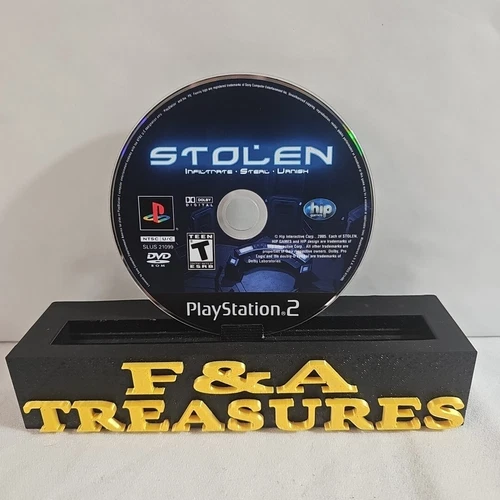 Sony PlayStation 2 PS2 Stolen 2005 Disc Only Tested Free Shipping