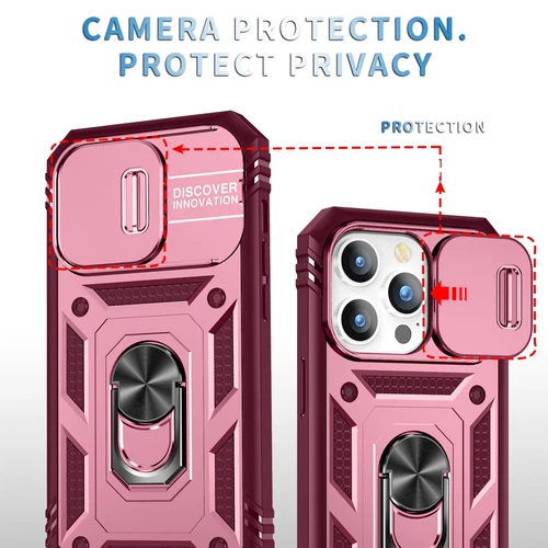 For iPhone 16 15 Pro Max 14 13 12 11 7 8 XS Rubber Case Slide Camera Lens Cover - Picture 59 of 101