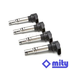 Mity 4X IGNITION COIL PACK FOR VW BEETLE CC GOLF PASSAT POLO SCIROCCO MFPC27x4VW
