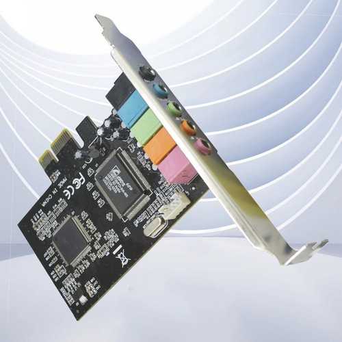 5.1ch PCI-E Express Full Duplex CMI8738 Audio Sound Card W/Low Profile Bracket - Photo 9/13