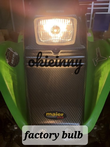 Super Bright LED light bulb for Kawasaki Motorcycle 1991 KDX200 KDX200-E3 bulbs - Picture 8 of 13