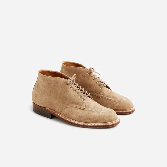 Alden D2939 Tan Suede 6 Eyelet Chukka